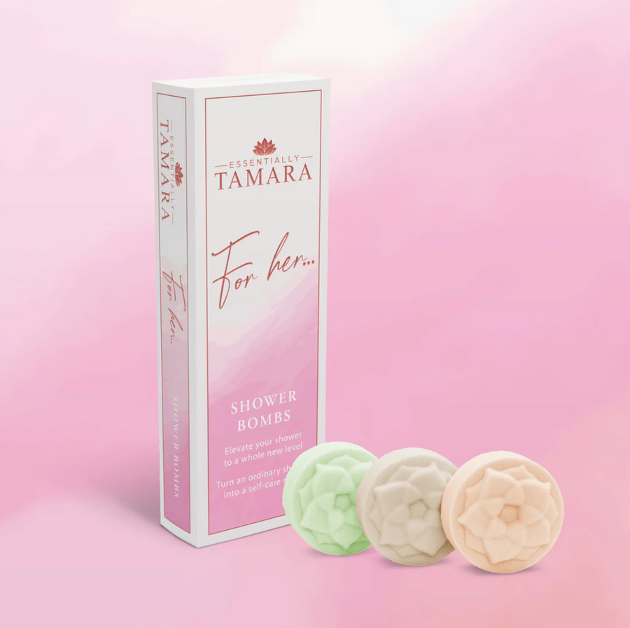 For Her Collection - Box of 3 Shower Bombs