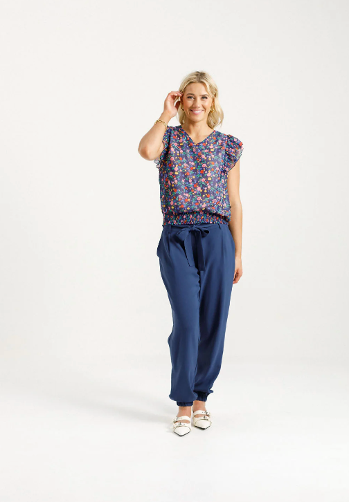 Billie Pants - Indigo Blue
