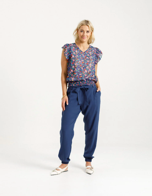 Billie Pants - Indigo Blue