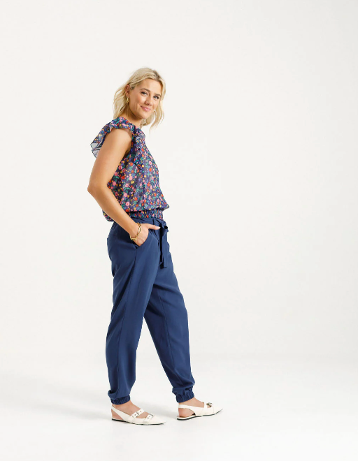 Billie Pants - Indigo Blue