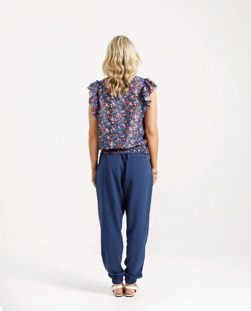 Billie Pants - Indigo Blue