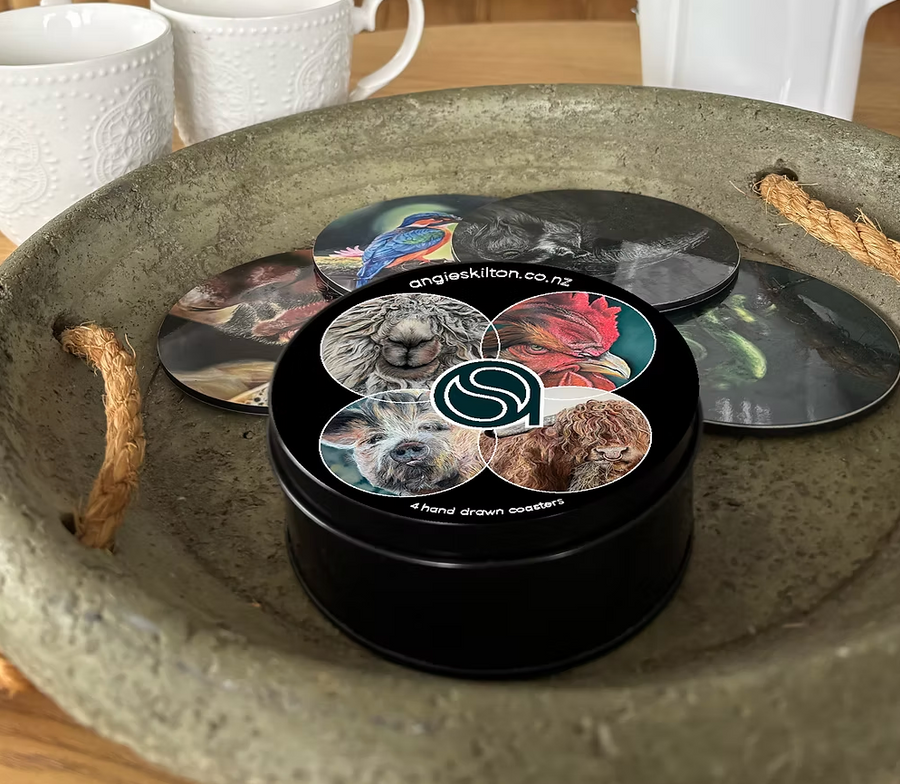 Farmlife Coaster Set
