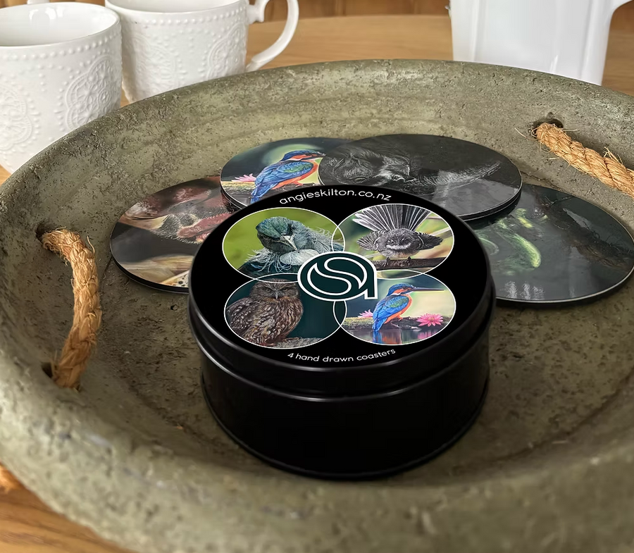 NZ Birdlife Coaster Set