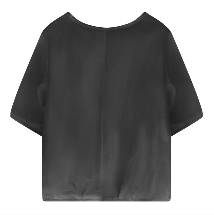 Carter Linen Top - Black