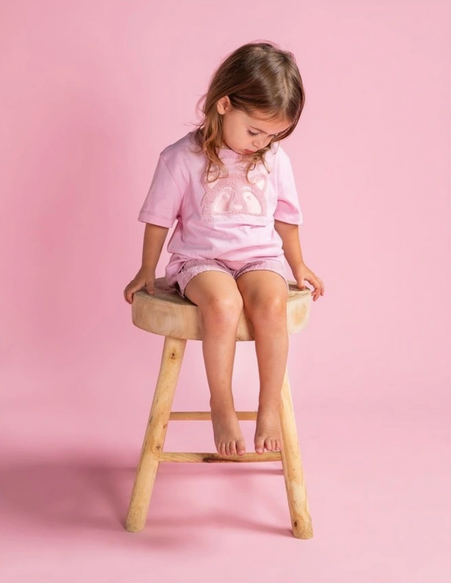 Summer Raffi Tee - Nostalgic pink
