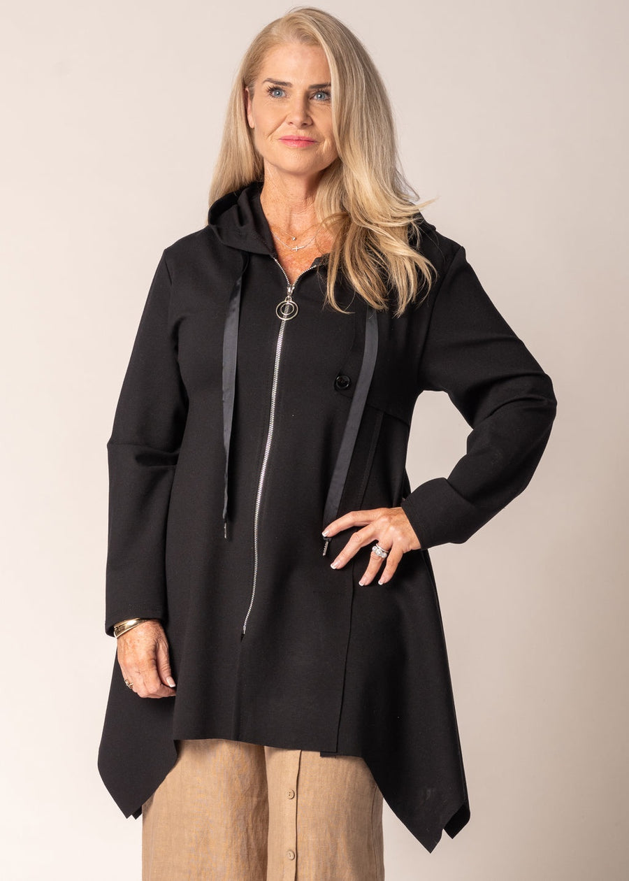 Tia Jacket in Onyx