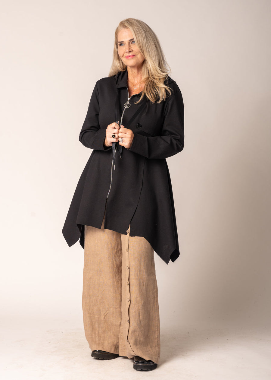 Tia Jacket in Onyx