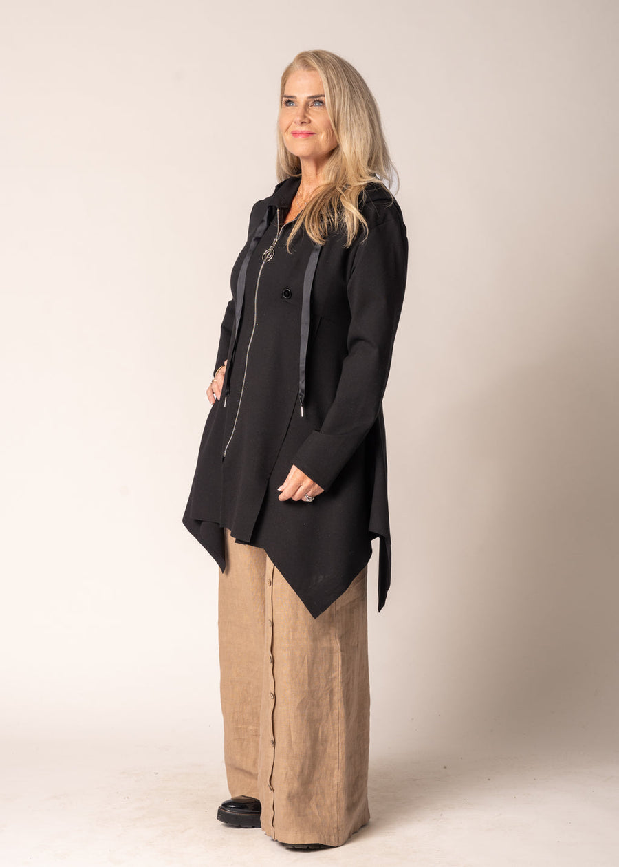 Tia Jacket in Onyx