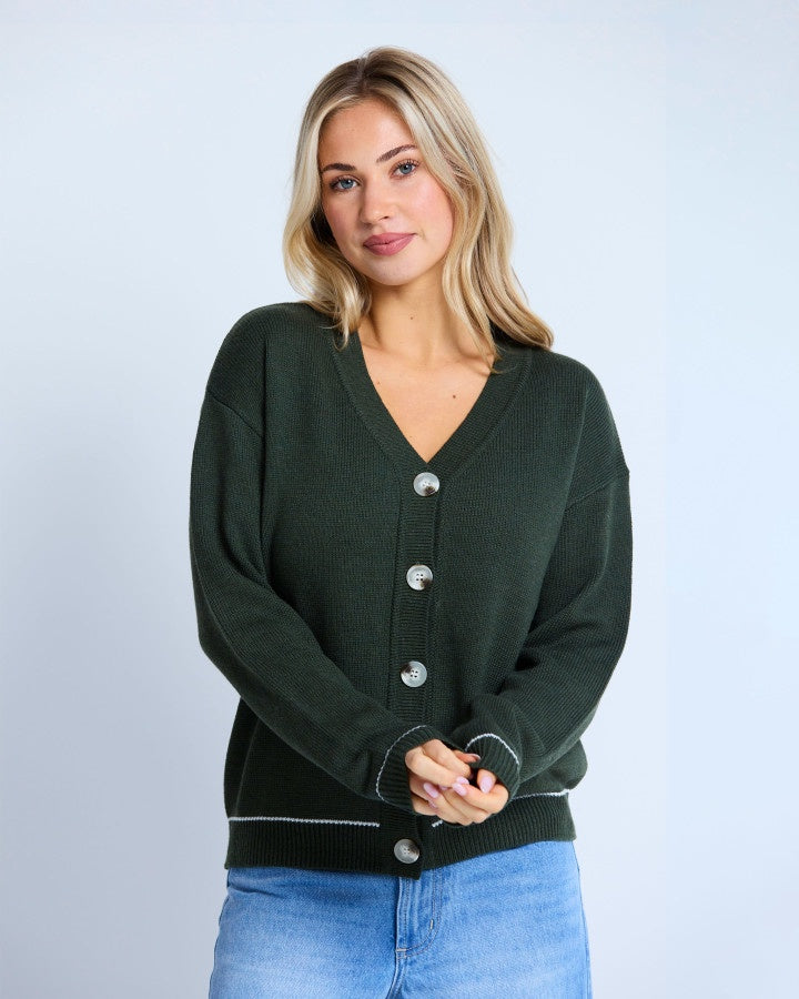 Academy Cardigan - Cedar