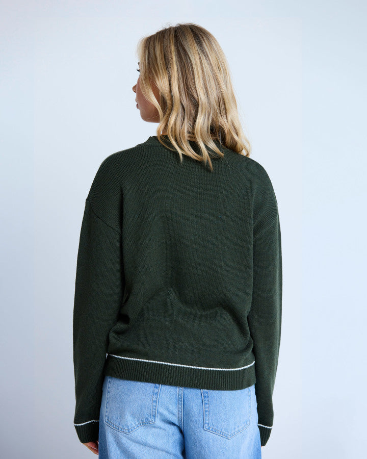 Academy Cardigan - Cedar
