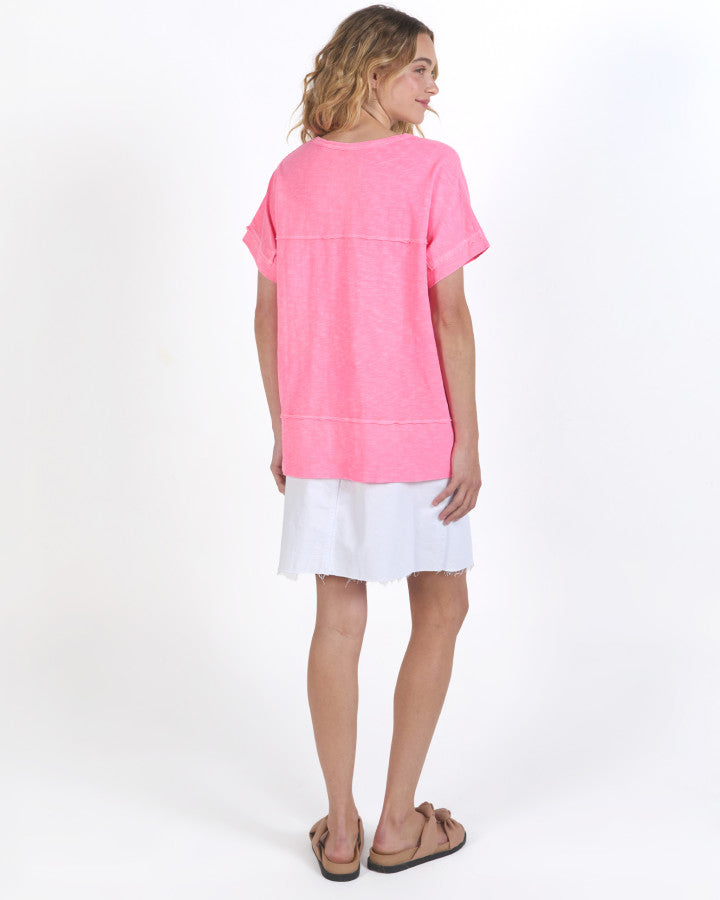 Allison Tee - Neon Rose