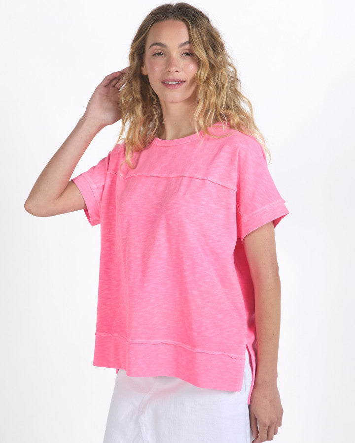 Allison Tee - Neon Rose