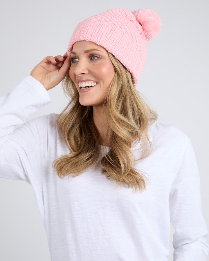 Berry Beanie - Pink Blush