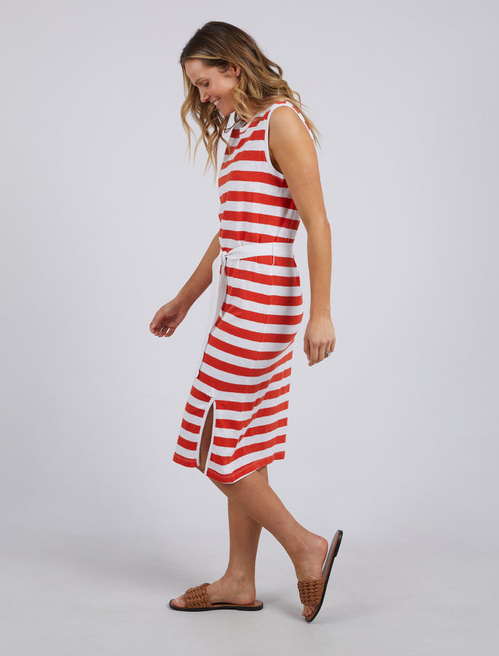 Bondi Dress - Orange Stripe