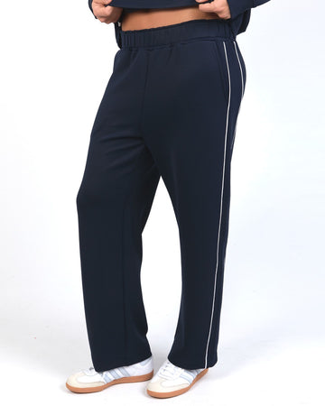 Bonnie Wide Leg Pant - Navy