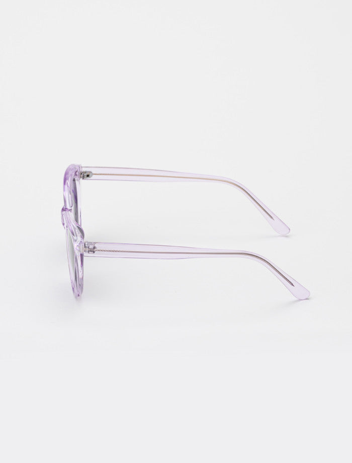 Sunglasses - Claudia Lilac Transparent