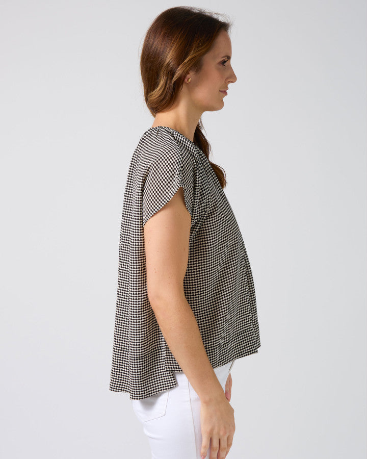 Clio Blouse - Fish Scale