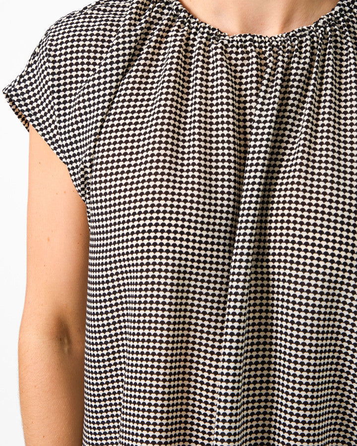 Clio Blouse - Fish Scale