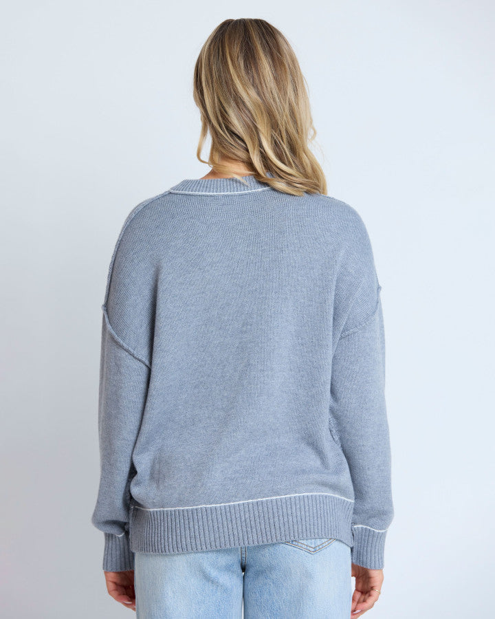 Denver Jumper - Grey Marle