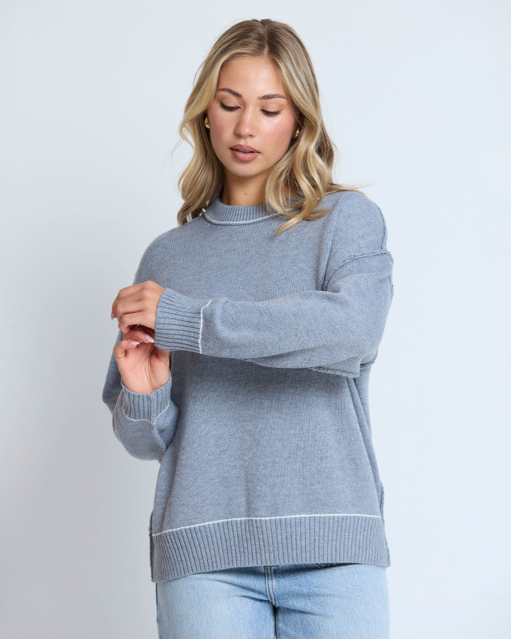 Denver Jumper - Grey Marle