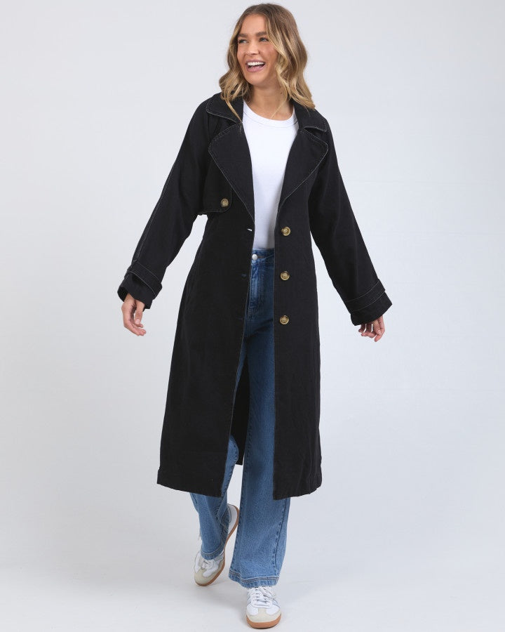 Deuce Trench - Black