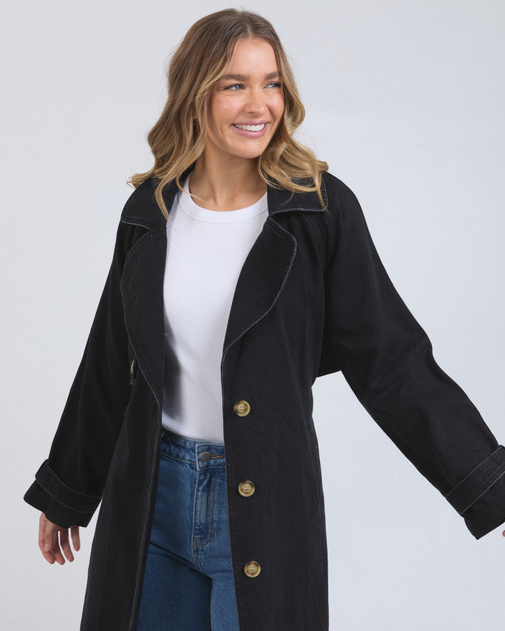 Deuce Trench - Black