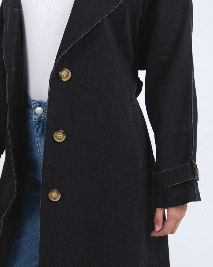 Deuce Trench - Black