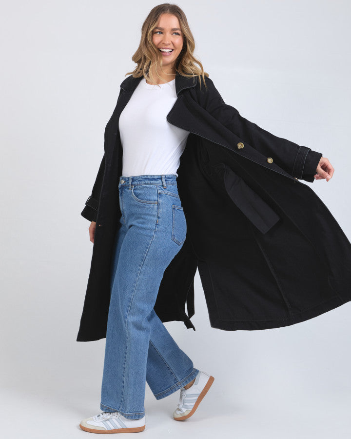 Deuce Trench - Black