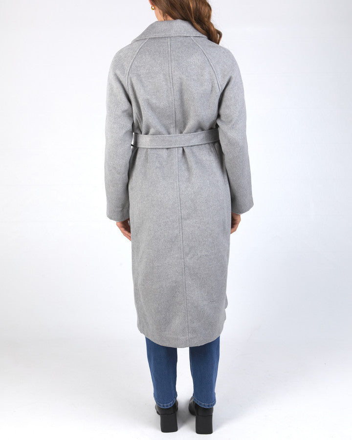 Farrah Coat - Grey Marle