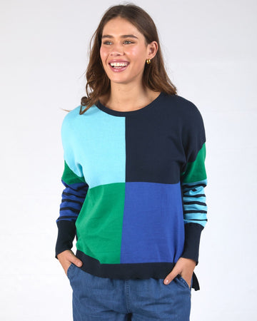 Fern Mixed Knit - Multi