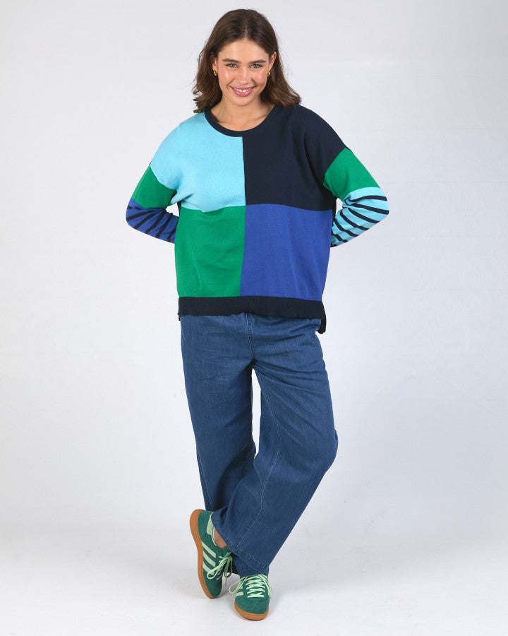 Fern Mixed Knit - Multi