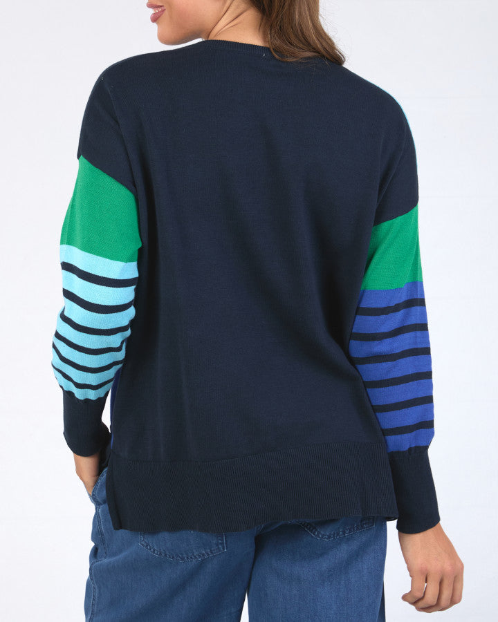 Fern Mixed Knit - Multi