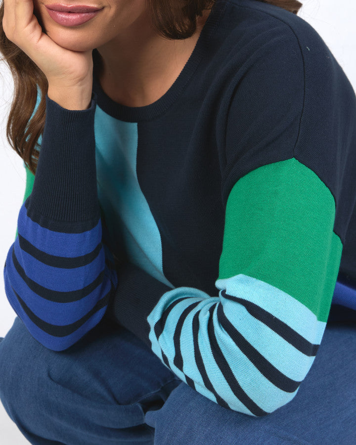 Fern Mixed Knit - Multi