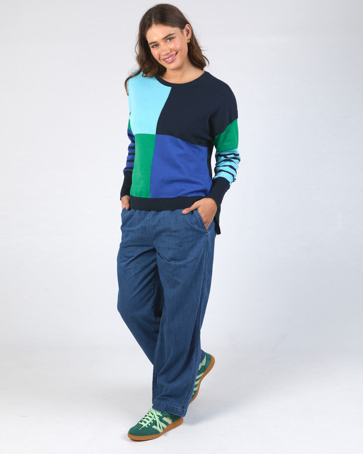 Fern Mixed Knit - Multi