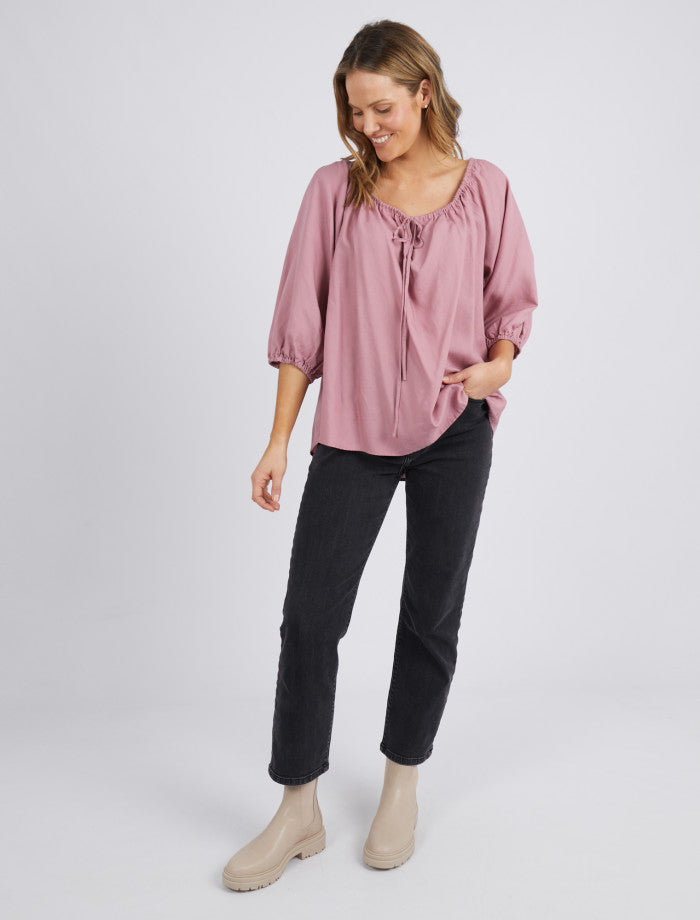 Goldie Blouse - Dusty Pink