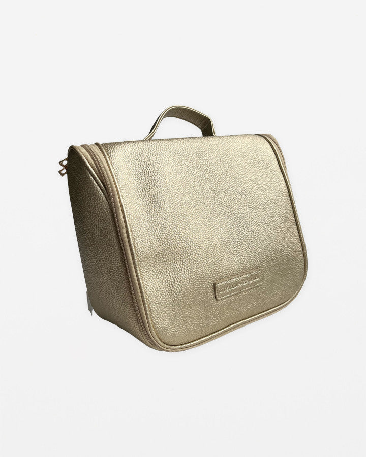 Hanging Makeup Case - Gold