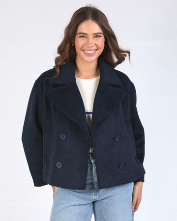 Harley Peacoat - Dark Sapphire