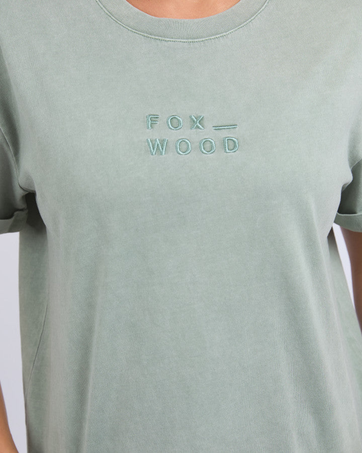 Huntleigh Oversized Tee - Iceberg Green