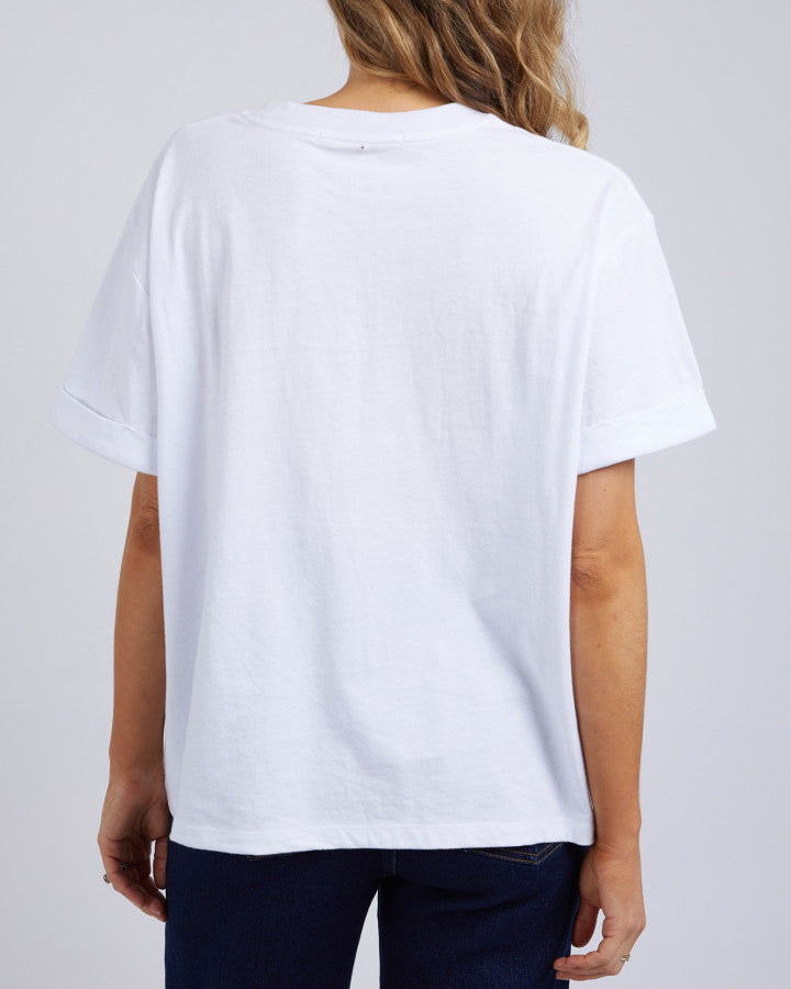 Huntleigh Oversized Tee - White