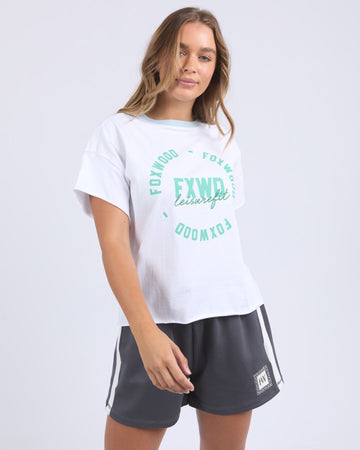 Intensity Contrast Tee - White