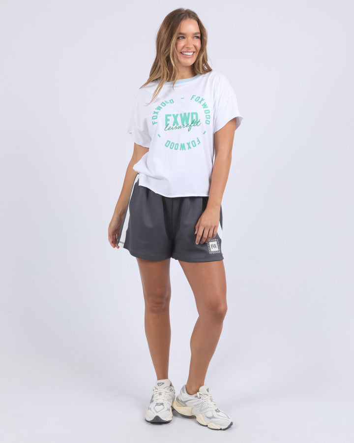 Intensity Contrast Tee - White