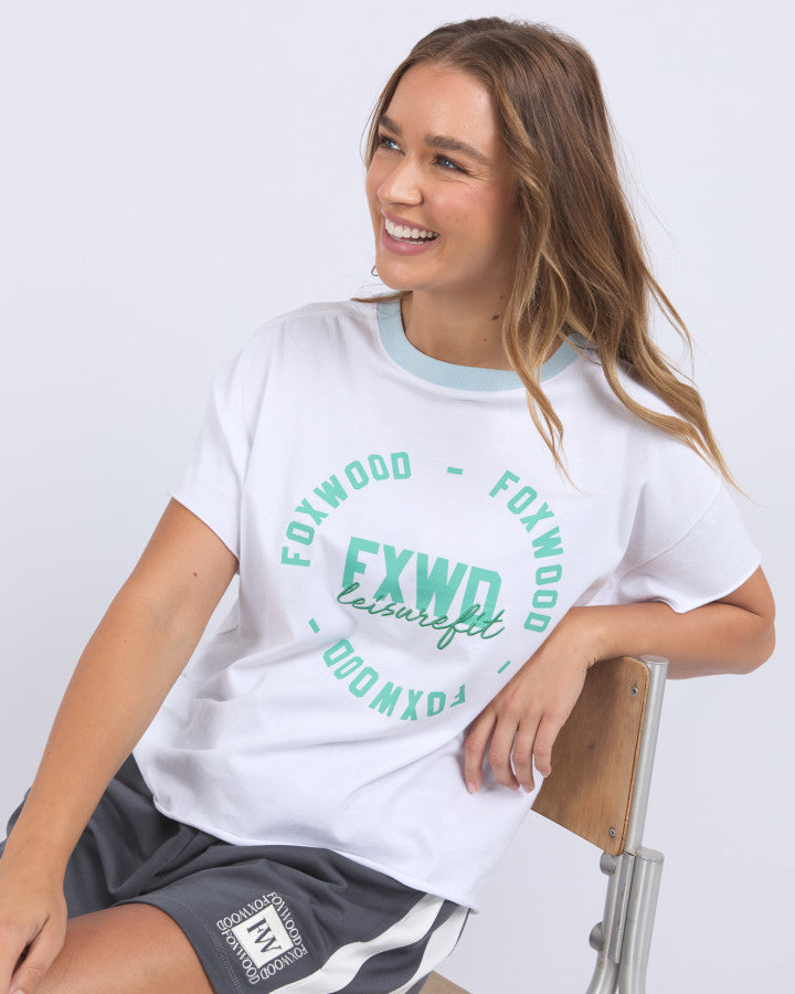 Intensity Contrast Tee - White