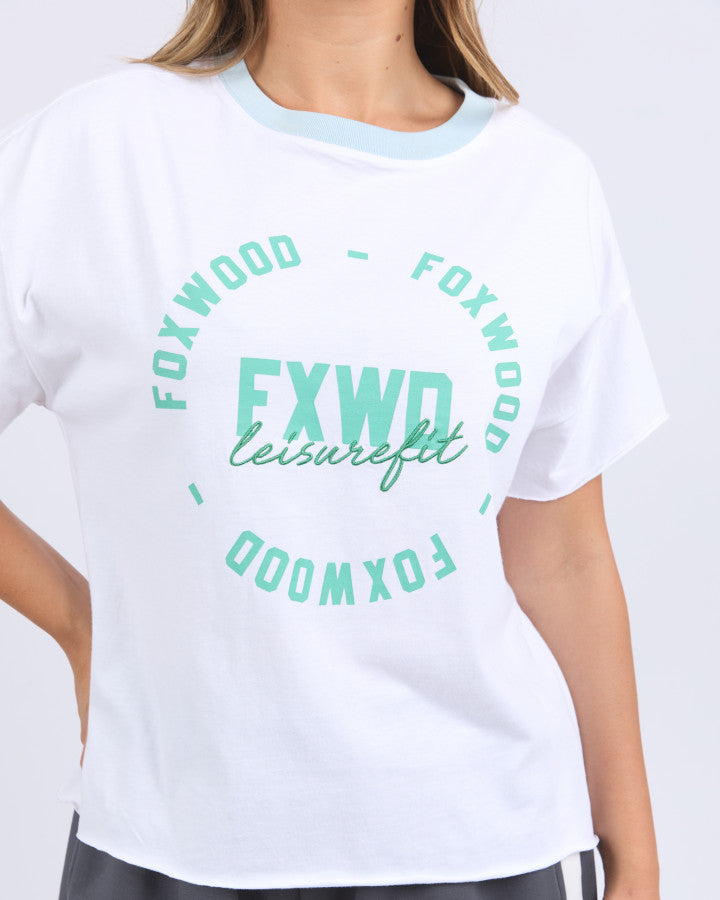 Intensity Contrast Tee - White