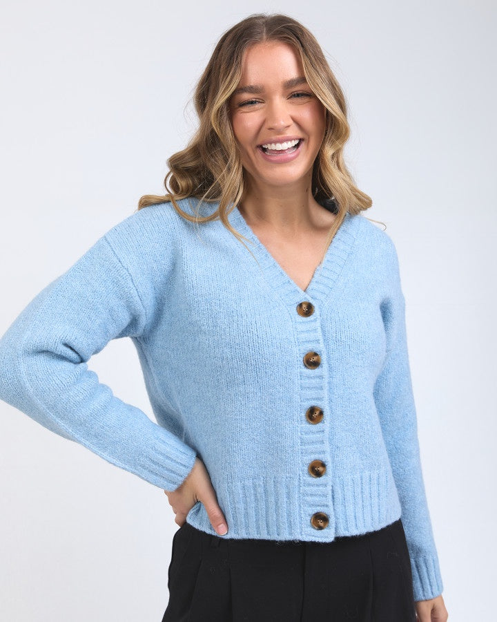 Jensen Button Cardi - Light Blue