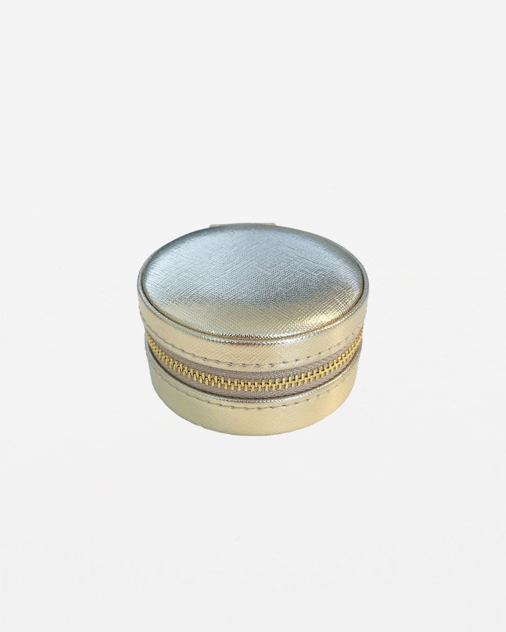 Jewel Box - Small Round Gold