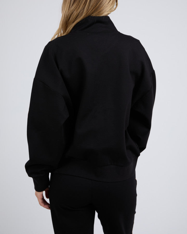 London Zip Thru - Black