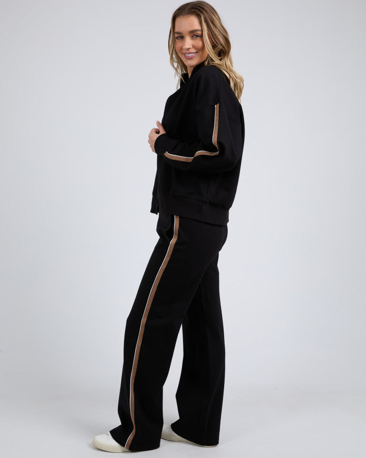 London Zip Thru - Black