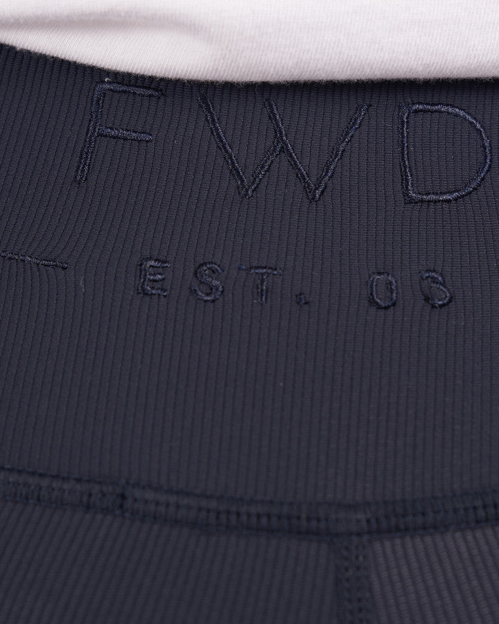 Luxe Rib Short - Navy