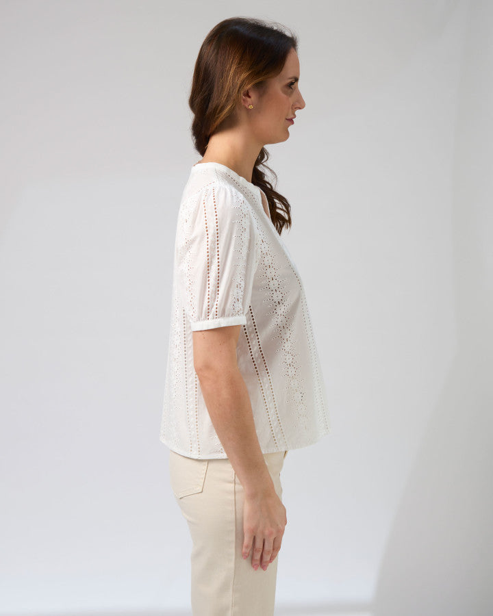 Maddie Blouse - White