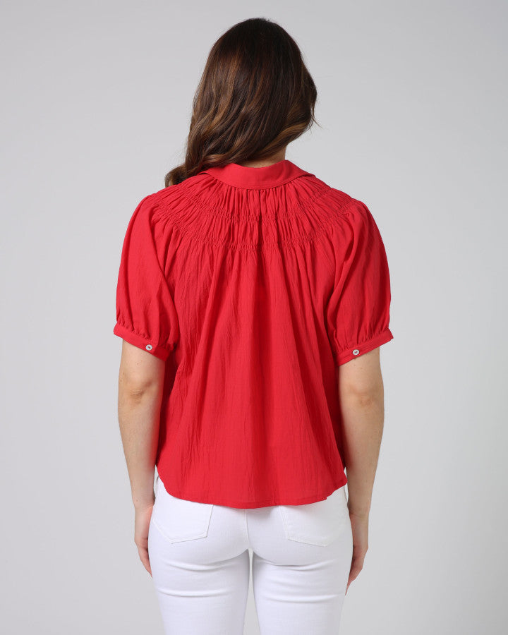 Mimi Blouse - Flame